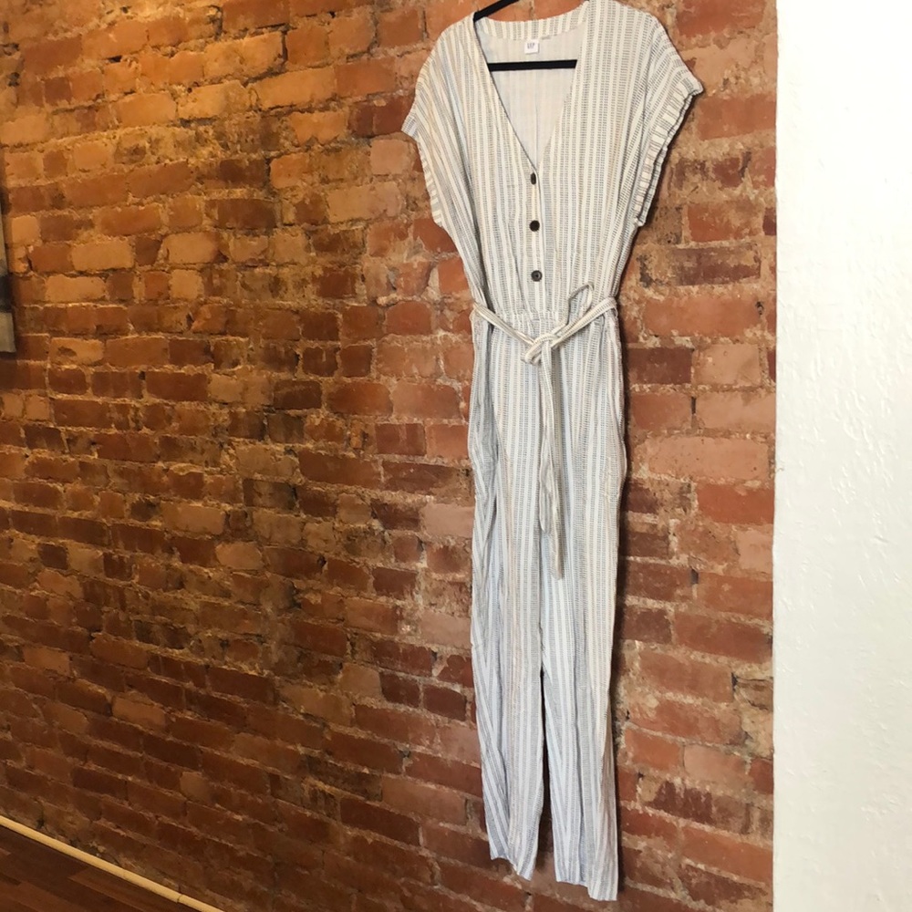 Gap wide leg jumpsuit